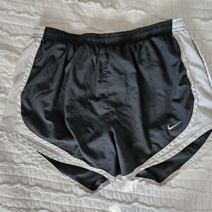 Nike Black and White Athletic Shorts